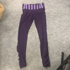 Lulu lemon purple long athletic legging